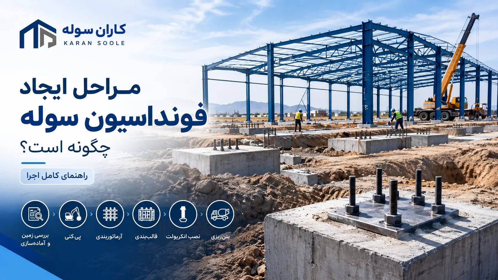 مراحل ایجاد فوندانسیون سوله چگونه است ؟